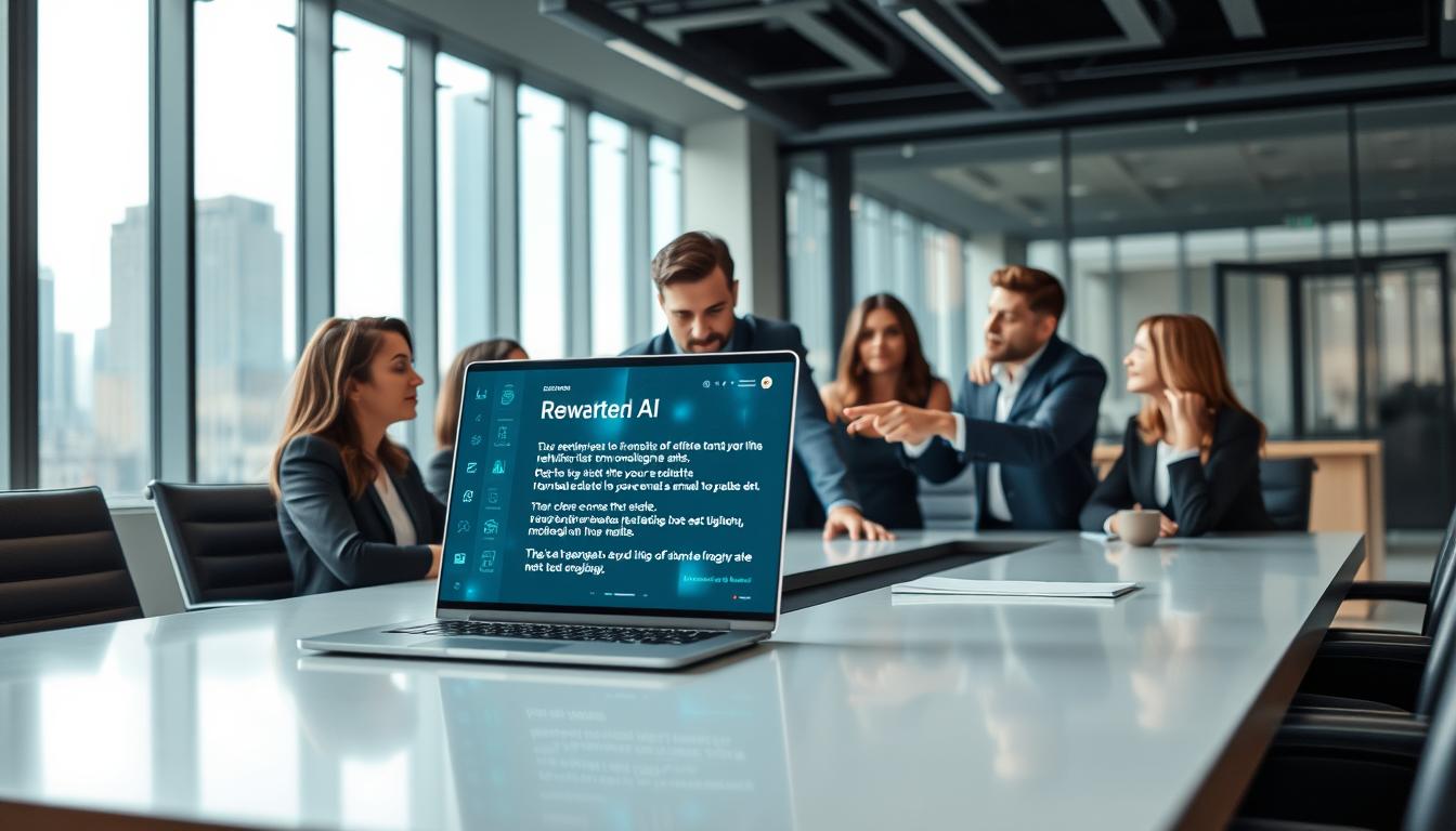 Can AI rewrite existing emails?