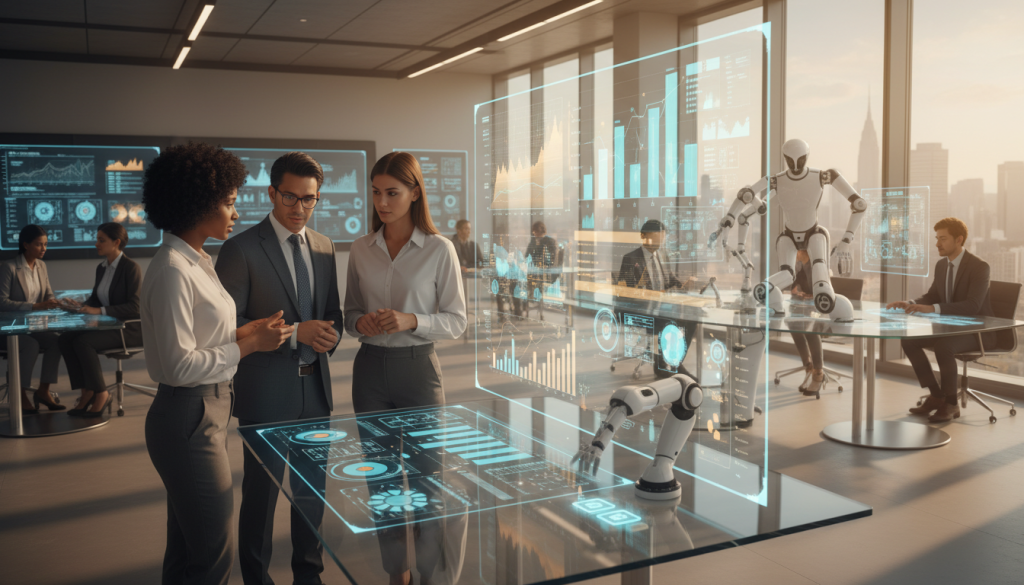 AI adoption in businesses for employee productivity AI adoption in businesses for employee productivity