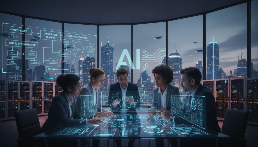 AI deployment methods for training and fine-tuning AI models