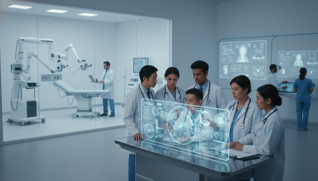 AI industry applications in healthcare