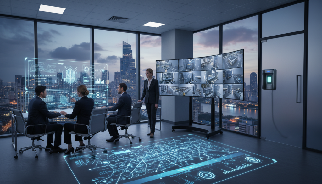 Business advantages of artificial intelligence for security measures