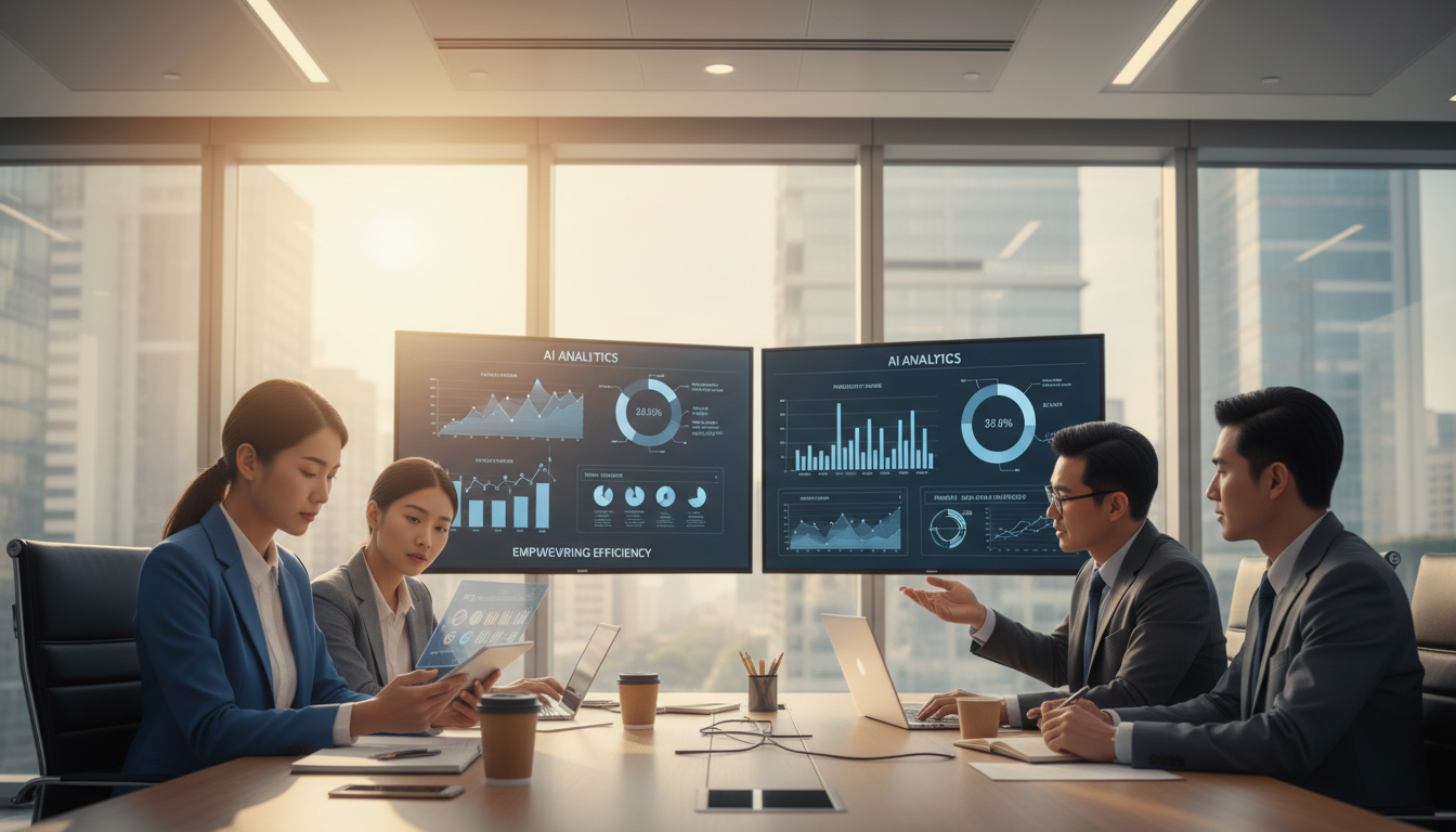 How does AI improve productivity?