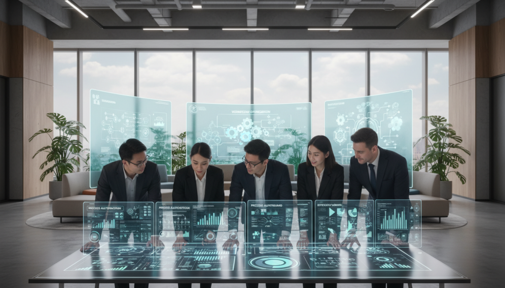 Streamlining business processes with AI