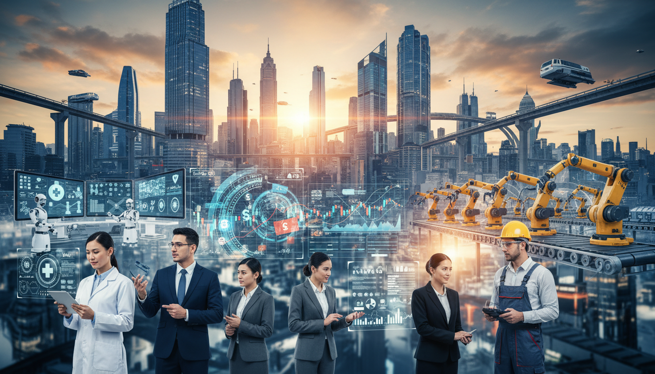 What industries benefit most from AI?