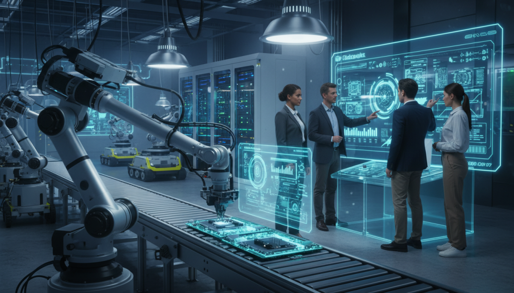 applications of artificial intelligence in industry in manufacturing