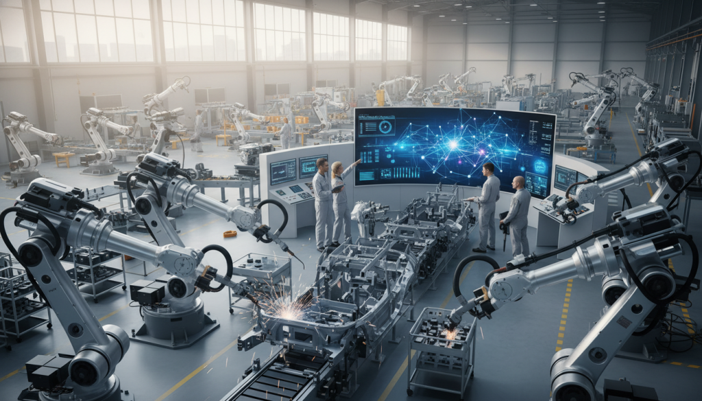 difference between AI and automation