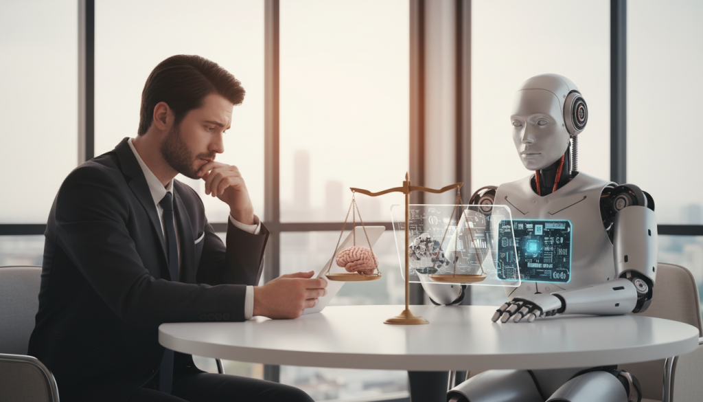 human vs AI decision making