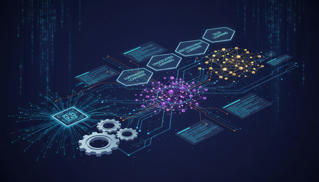 types of machine learning in AI subfields types of machine learning in AI subfields